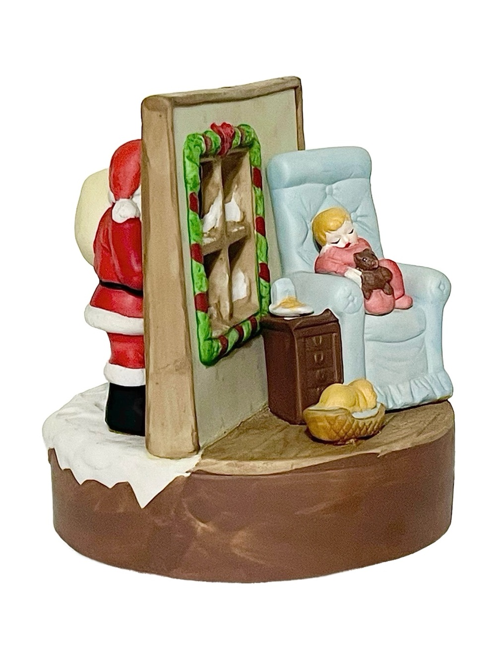 Vintage 1987 House of Lloyd Santa Claus Musical Box